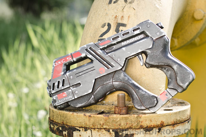 Illustration for article titled In Case You've Ever Wanted to Own One of Mass Effect 3's Punchy Heavy Pistols